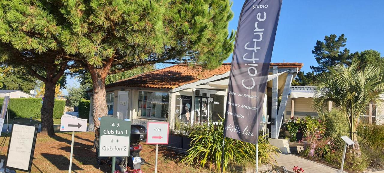 Mobilhome 2Ch Climatise-Terrasse Fermee-4 Velos-Camping 4 Etoiles Les Charmettes Les Mathes ภายนอก รูปภาพ