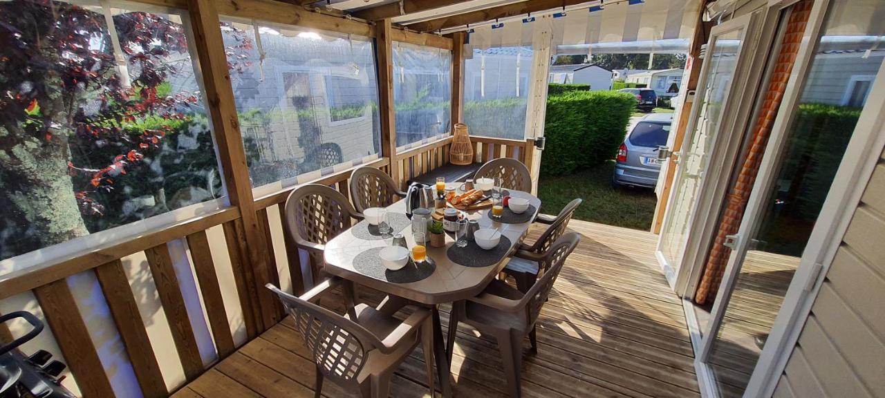 Mobilhome 2Ch Climatise-Terrasse Fermee-4 Velos-Camping 4 Etoiles Les Charmettes Les Mathes ภายนอก รูปภาพ