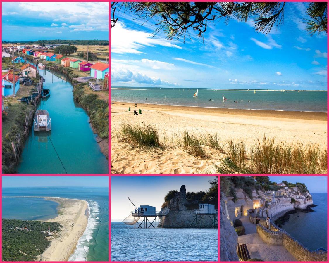 Mobilhome 2Ch Climatise-Terrasse Fermee-4 Velos-Camping 4 Etoiles Les Charmettes Les Mathes ภายนอก รูปภาพ