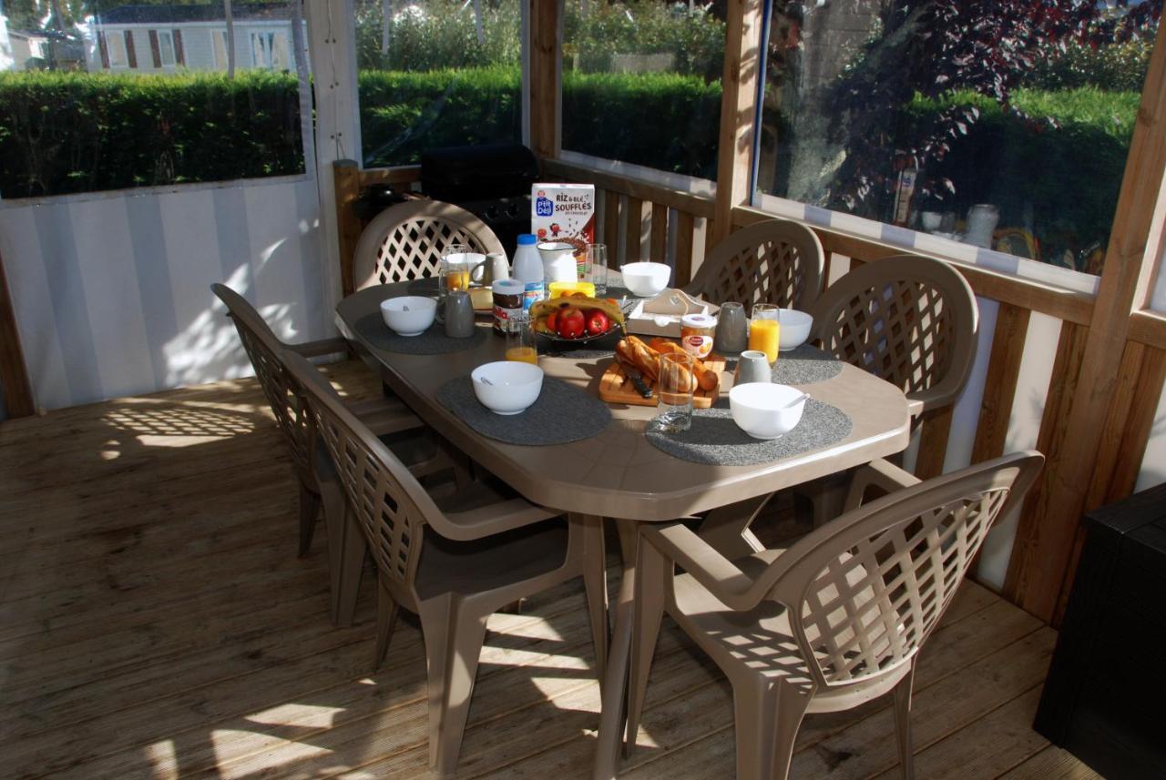 Mobilhome 2Ch Climatise-Terrasse Fermee-4 Velos-Camping 4 Etoiles Les Charmettes Les Mathes ภายนอก รูปภาพ