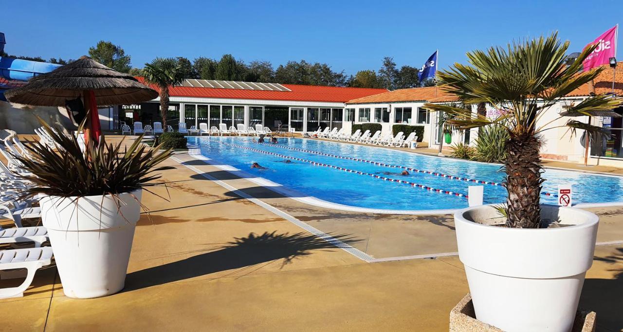 Mobilhome 2Ch Climatise-Terrasse Fermee-4 Velos-Camping 4 Etoiles Les Charmettes Les Mathes ภายนอก รูปภาพ