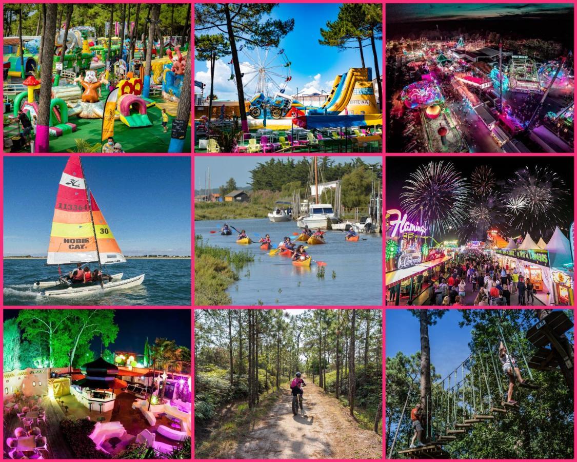 Mobilhome 2Ch Climatise-Terrasse Fermee-4 Velos-Camping 4 Etoiles Les Charmettes Les Mathes ภายนอก รูปภาพ