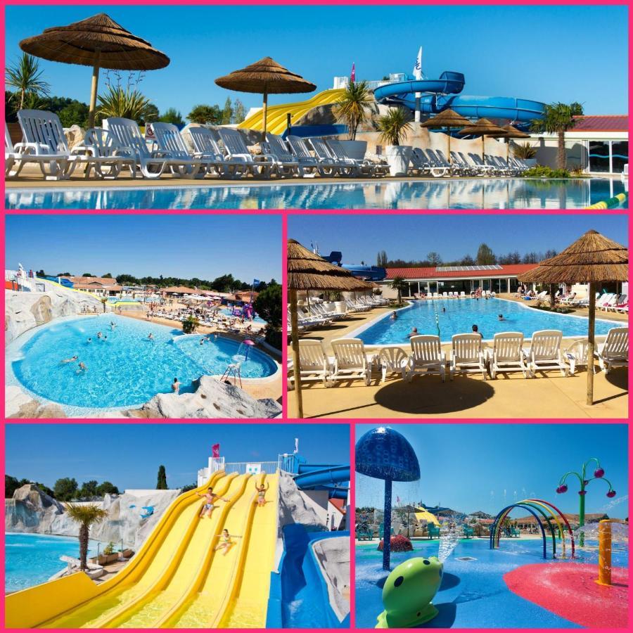 Mobilhome 2Ch Climatise-Terrasse Fermee-4 Velos-Camping 4 Etoiles Les Charmettes Les Mathes ภายนอก รูปภาพ