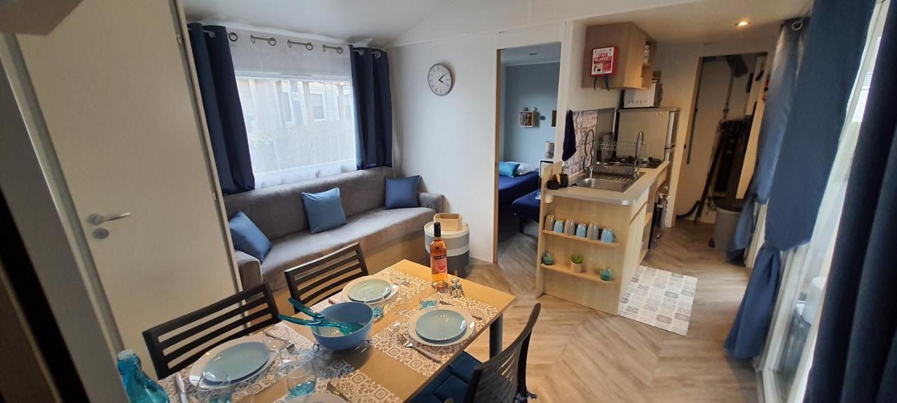 Mobilhome 2Ch Climatise-Terrasse Fermee-4 Velos-Camping 4 Etoiles Les Charmettes Les Mathes ภายนอก รูปภาพ