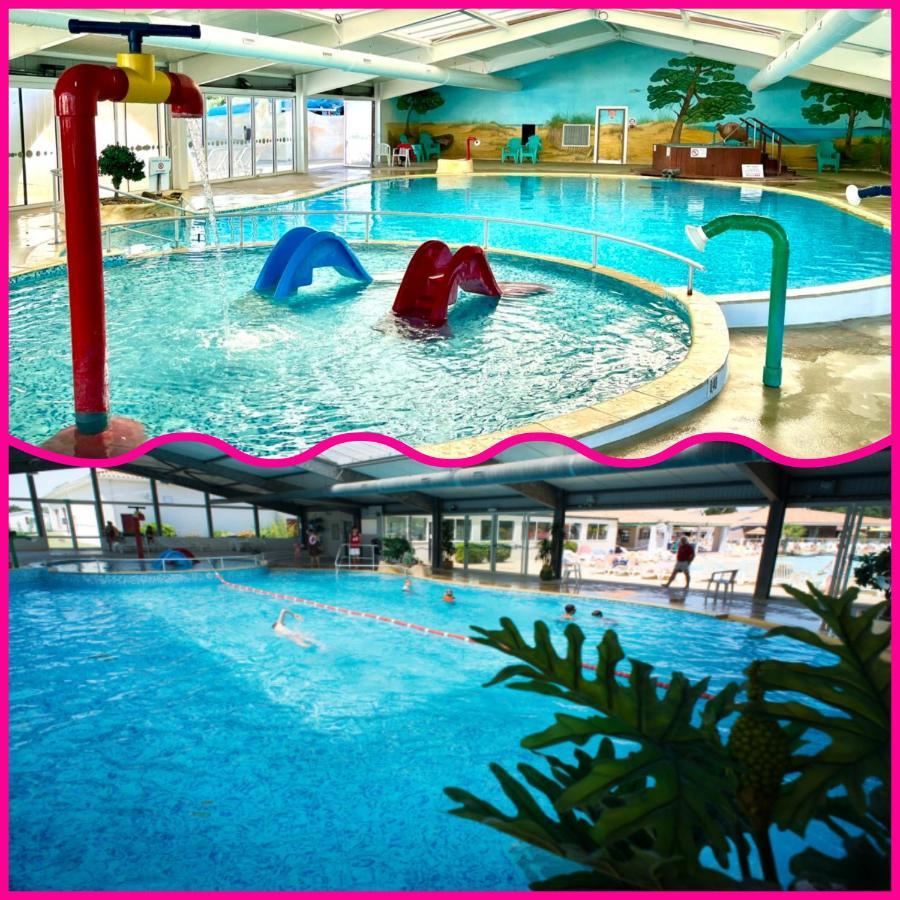 Mobilhome 2Ch Climatise-Terrasse Fermee-4 Velos-Camping 4 Etoiles Les Charmettes Les Mathes ภายนอก รูปภาพ